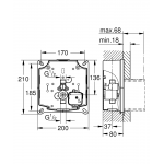 Grohe 37338000 Rapido U 尿斗感應掣芯